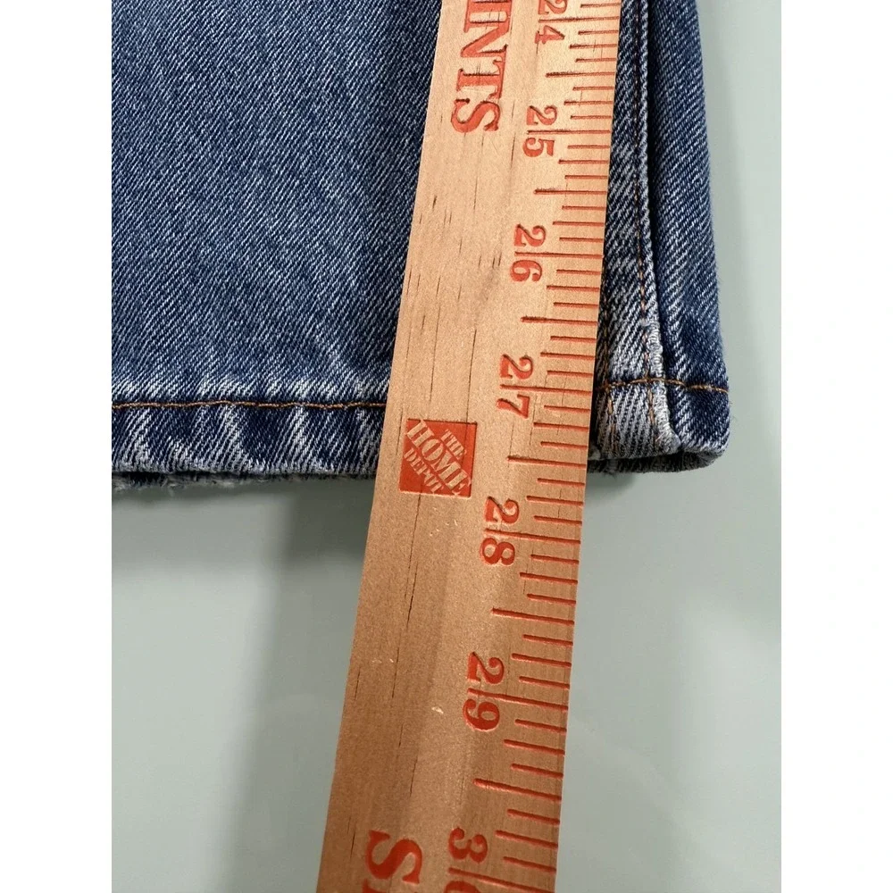 Levis 505 Jeans Mens 38x29 Blue Denim Straight Leg ‎ DadCore